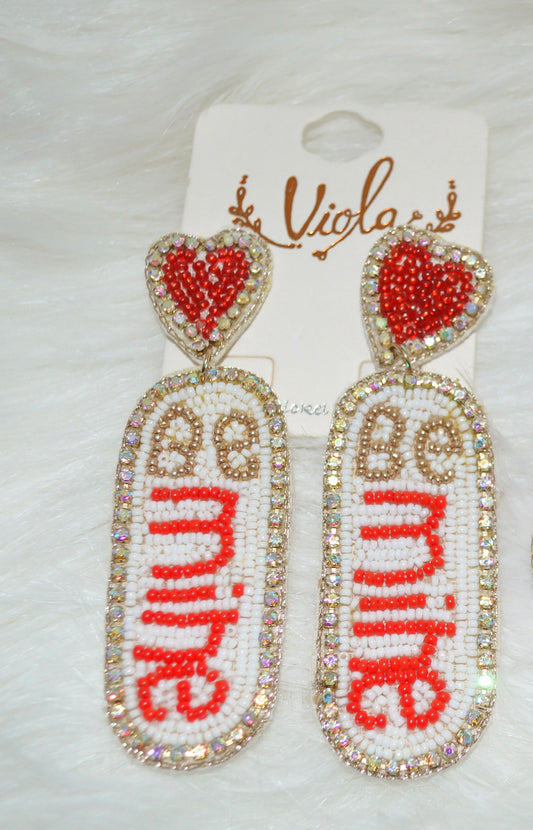 Be Mine Valentine Earrings