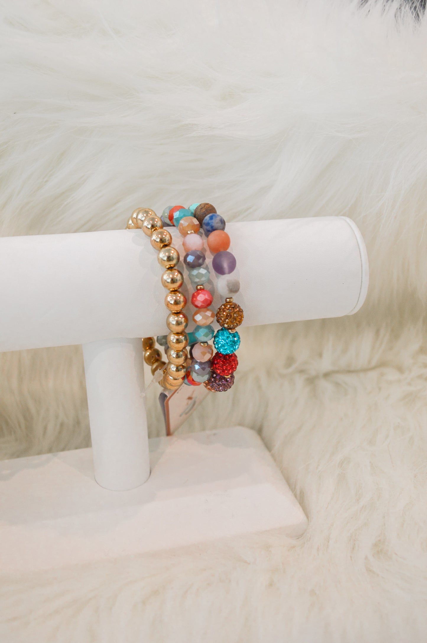 Multicolor Beaded Bracelet Set