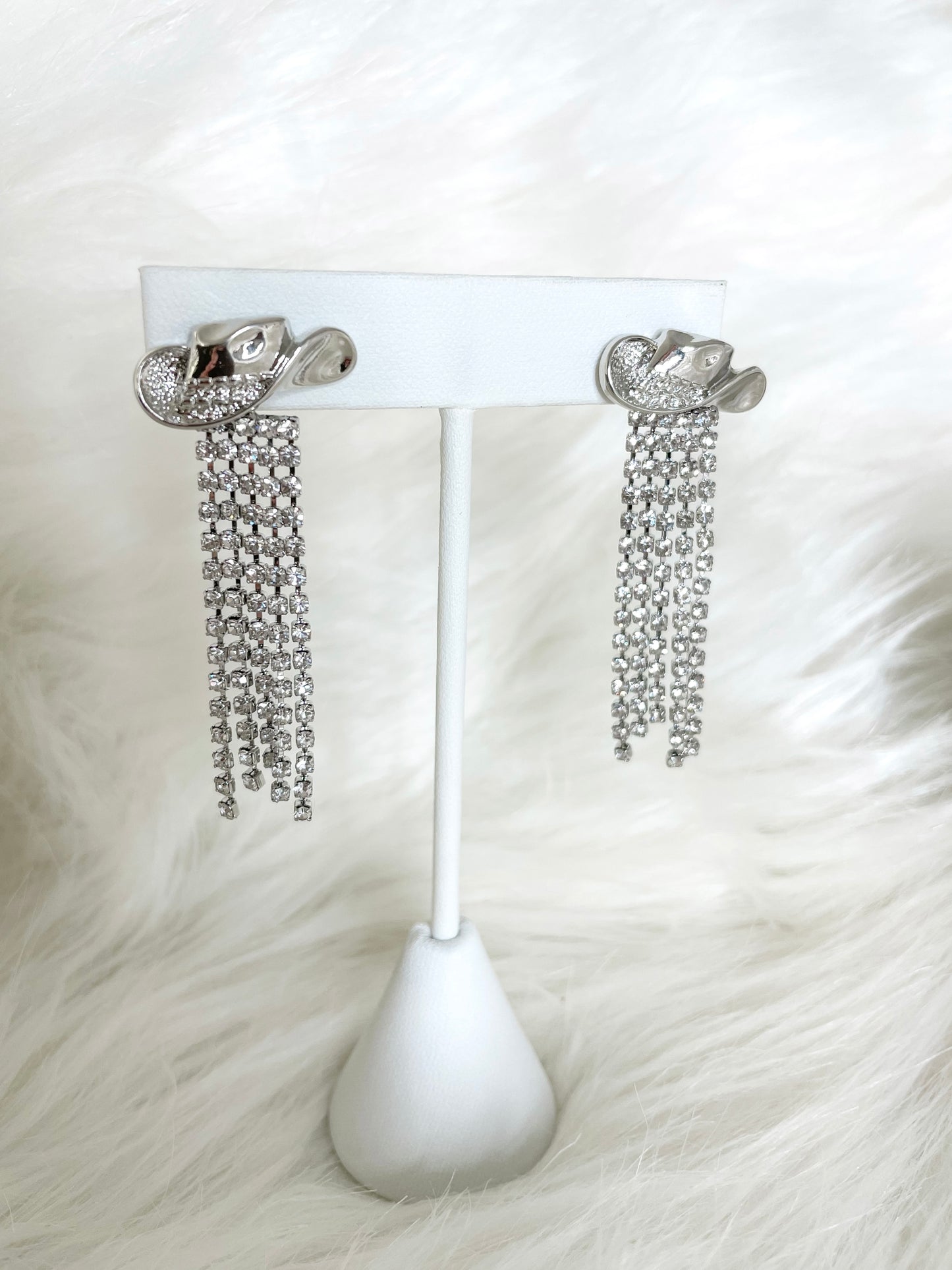 Cowgirl Rhinestone Earring